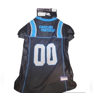 NFL CAROLINA PANTHERS DOG JERSEY PET GEAR BY HUNTER X-LARGE With Tags